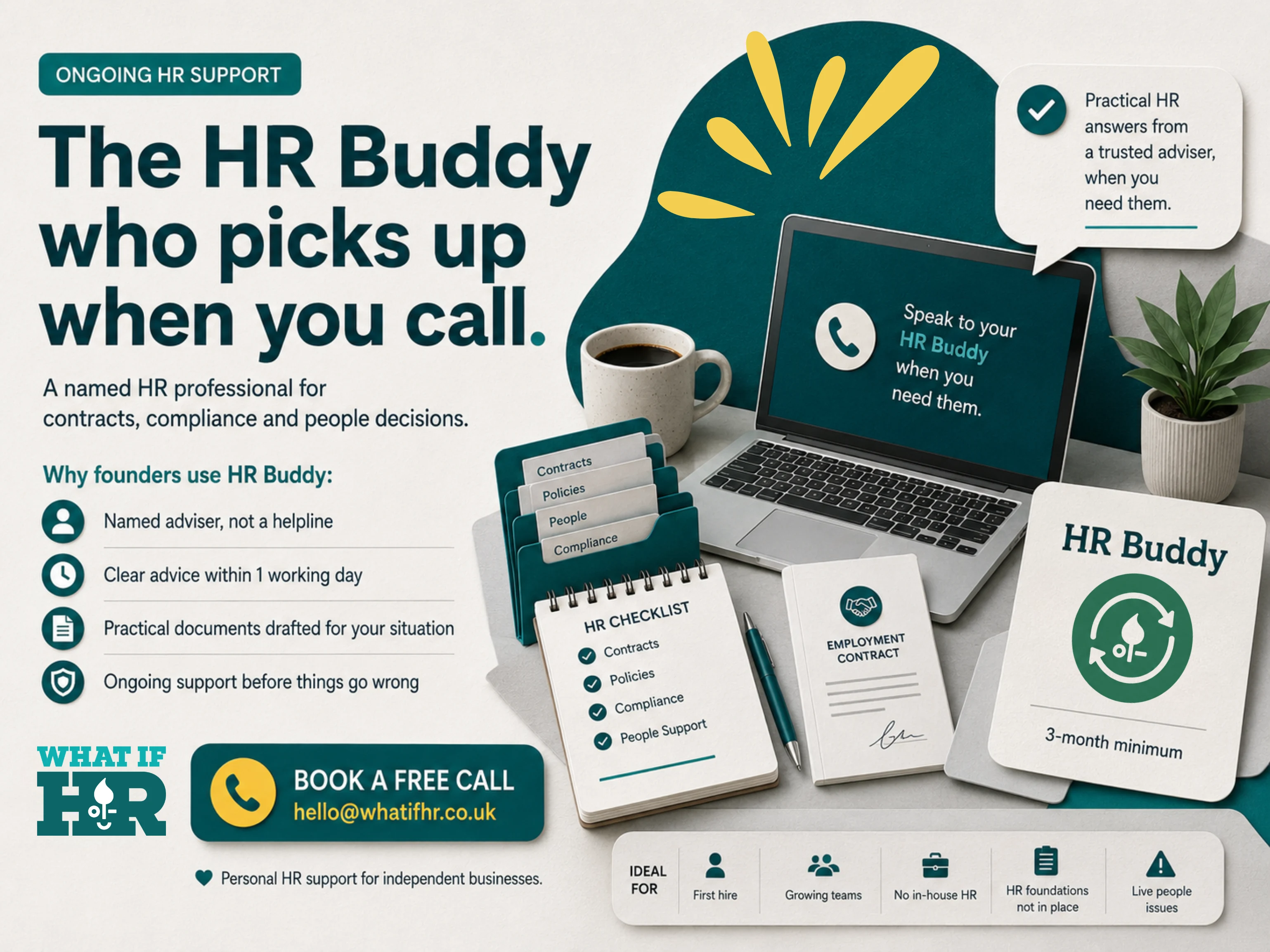 HR Buddy: named HR support for growing businesses